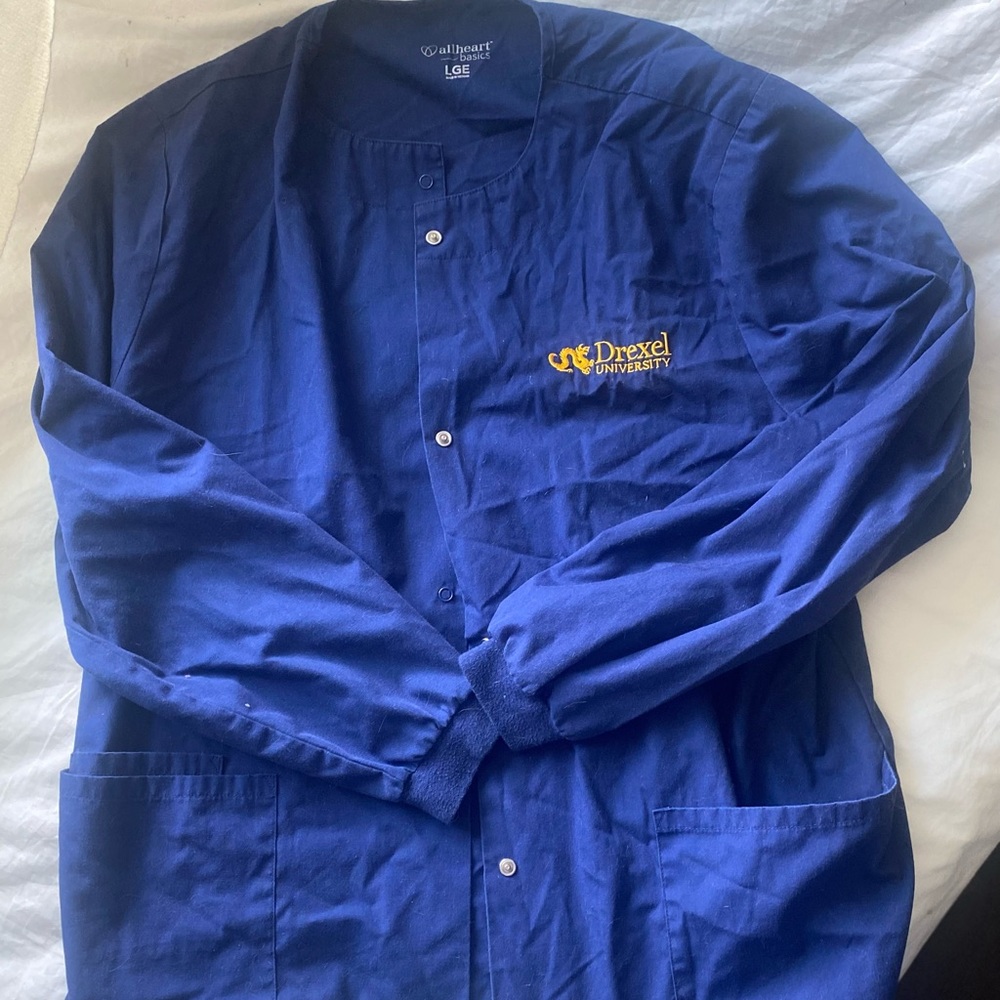 Drexel CNHP Clinical Scrub Jacket - Size Large